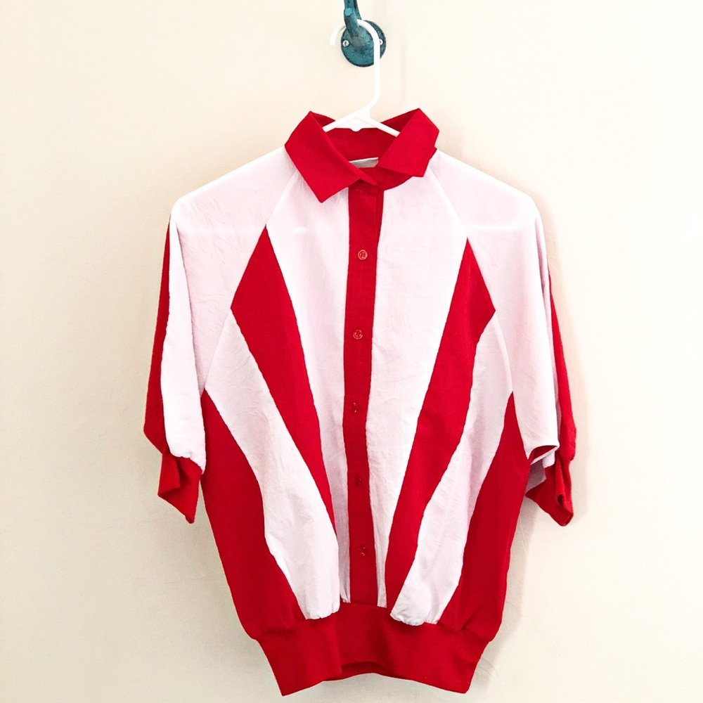 Vintage Cortiva 3/4th Sleeve Button Down - Picture 2 of 7